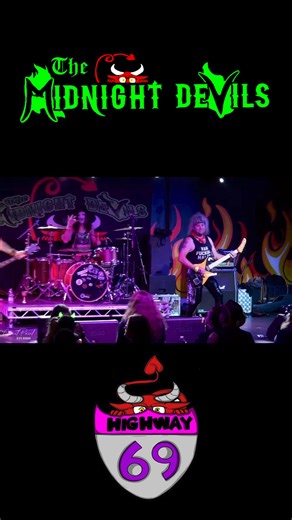 You know this one….. Highway 69 live and completely insane in Grimsby, UK last year. Let’s go Saturday night. Happy Hallo-Weekend wild animals. | The Midnight Devils