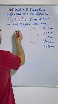 Volume of a cylinder, area, and diameter. #mathematics #tips #exam #collegeentranceexam #universi...