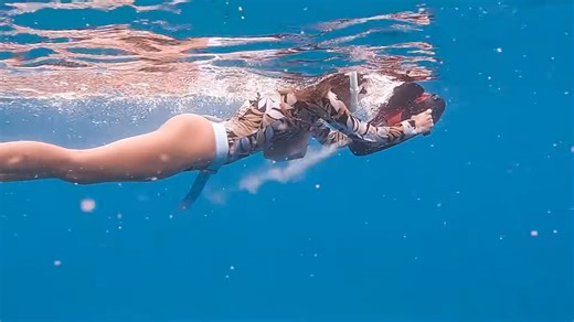 What turned up while they were trying to clean the ocean