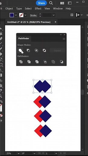 Photoshop Tutorial | Pathfinder | #shorts