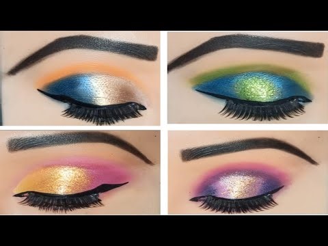 4 CRAZY Eye Makeup Tutorials (Testing TikTok Trends) #viralvideos #trending @theglamorous