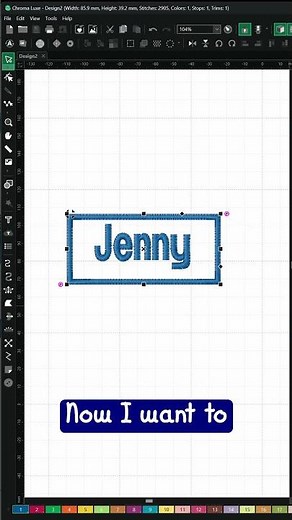 Check out how to add a patch border in #Ricoma #Chroma Plus level software #Shorts