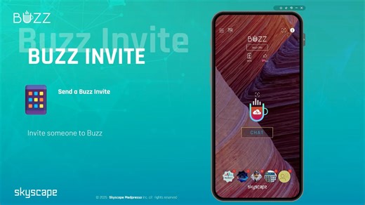 Buzz Invite - mobile app version