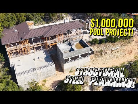 $1,000,000 Pool Project Structural Steel Planning!