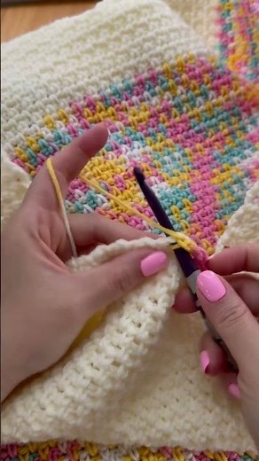 C2C Moss Stitch #crochet
