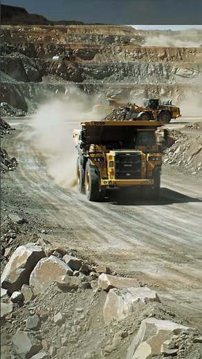 Massive Mining Trucks in Action! 🚧