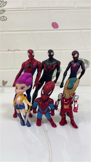 Spiderman Team Dance with A Ram Sam Sam #shortvideo #spiderman