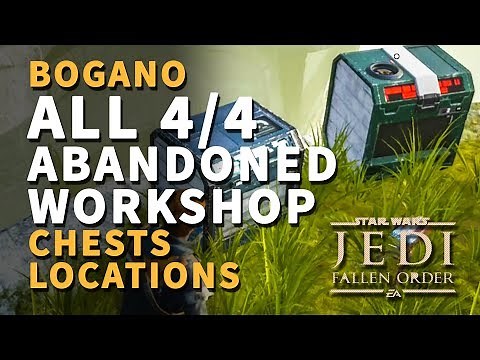 All Abandoned Workshop Chests Locations Bogano Star Wars Jedi Fallen Order