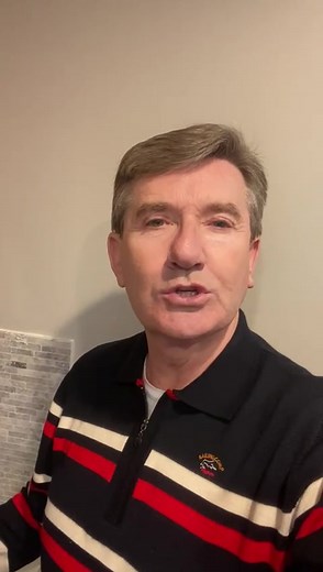 Daniel O'Donnell in Branson, MO Eating Hearty Soup