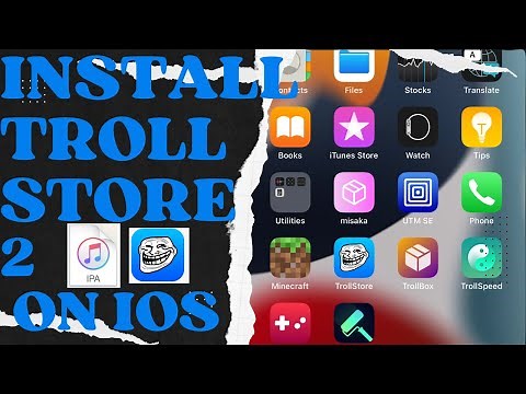 Install TrollStore 2 on iPhone/iPad/iOS (No computer)