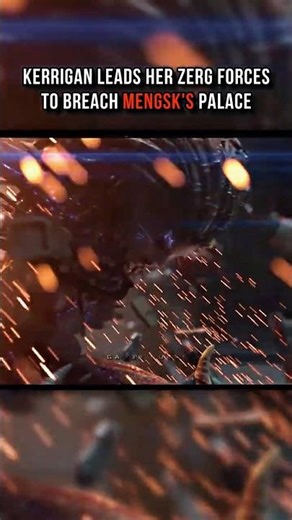 The Swarm Queen Showed No Mercy💀👾🔥 #shorts #starcraft2heartoftheswarm