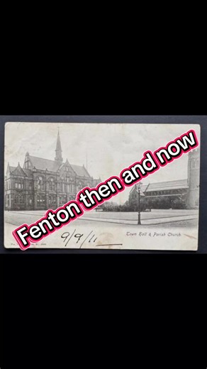 Fenton Then and now.. #fenton #stokeontrent #thenandnow #staffordshire