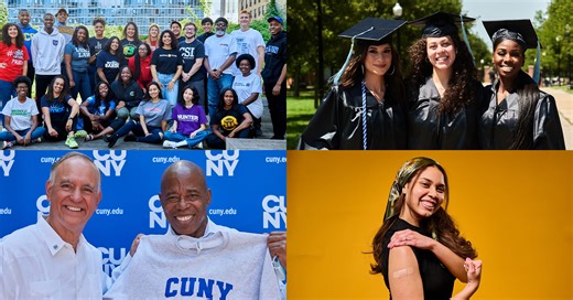 CUNY Comes Back from Pandemic’s Depths, Moves Forward and Plants Seeds for Reimagined Future  –  The City University of New York
