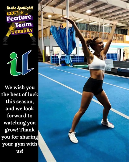 2.5K views · 17 reactions | This week’s Feature Program — Indiana Ultimate from Elkhart, Indiana! Final Spotlight! Thank you so much Indiana for sharing your gym and teams with us! Best of Luck this season! | Champion Cheer Central, Inc | Facebook