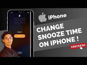 How to Change the Snooze Time on iPhone !