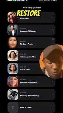 Turn old Blur photos using AI freely using the REMINI APP