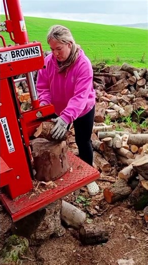 #logsplitter #firewood #woodwork
