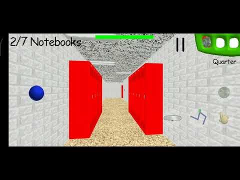 Playing Baldis Basics Classic Until I Die