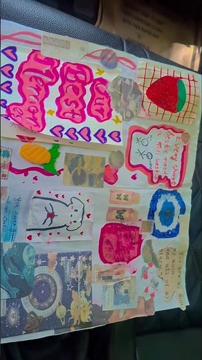 part 4 of making scap book for my bestie 🤪 💓 💕 #creative #