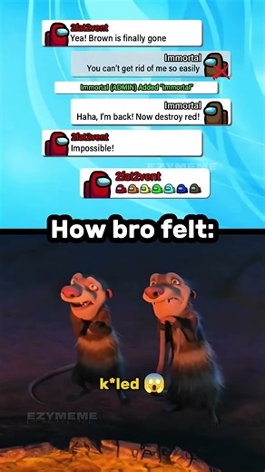 When You Accidentally Vote Out the Admin 🍃💀#shorts