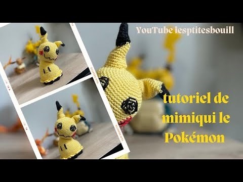 tuto pokemon mimiqui au crochet