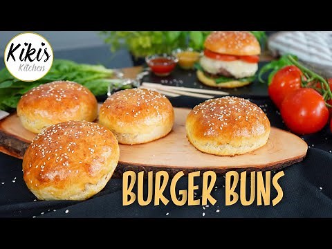 Rezept: Hamburgerbrötchen / Brioche Burger Buns / Burger Basics