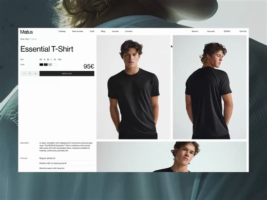 Modus. Product Card Design