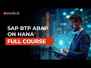 SAP BTP ABAP on HANA Full Course | ZaranTech