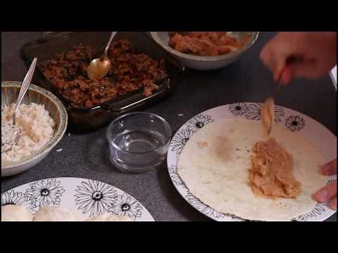 How to make a Burrito