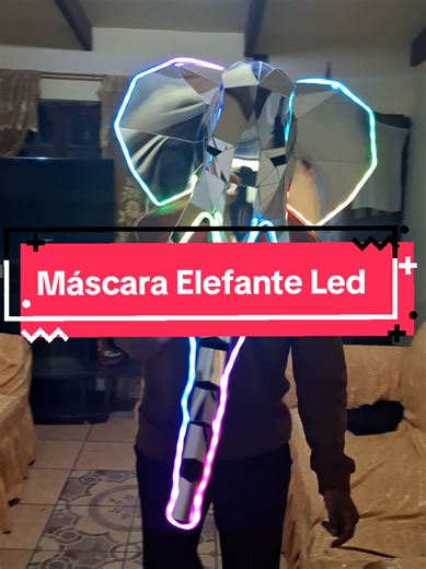Nueva máscara led para animar tus eventos. Más información en el perfil de tiktok.
