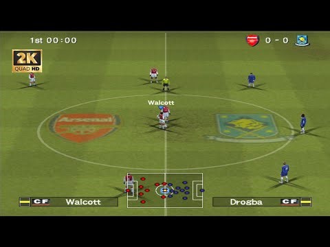 Pro Evolution Soccer 2007 - Arsenal vs Chelsea [1440p60]
