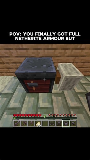 POV: You finally got full Netherite... but