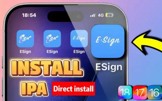 已更新的轻松签安装教学：在 iOS 上安装 E-Sign｜无需电脑安装 IPA 档至 iPhone 和 iPad（支援 iOS 15 至 iOS 18.5）