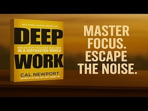 Deep Work by Cal Newport– How Focus Makes You Unstoppable in a Distracted World | Epic Reads Minutes