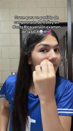 GRWM para el partido de campeonato de voleibol UCR | Anissa