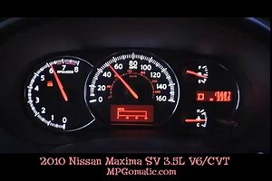 2010 Nissan Maxima 0 60 MPH