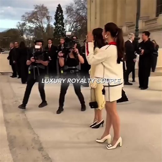 Miu and Jennie Shine at Chanel Show in Paris