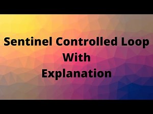 Sentinel Controlled Loop In C programming | Tutorial # 18