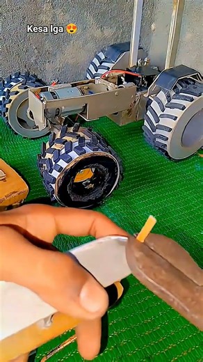 how to make a rc remote control suvraj tractor meking frunt Excel 4x4 #shorts #shorts #shorts