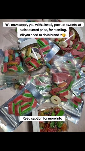 Resell Packed Sweets at Discounted Prices