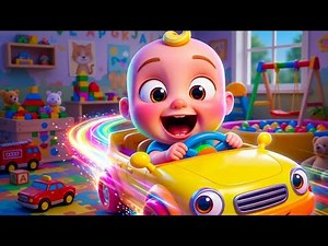 The Wheels on the Car 🚗 | Beep Beep Song | Fun Nursery Rhymes for Toddlers | MAMALOO