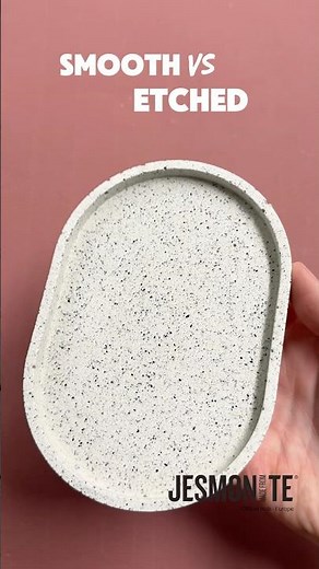 Jesmonite AC730 - using vinegar to acid etch 🤍 #vinegar #acid #stone #vinegarbenefits #diy #ac730