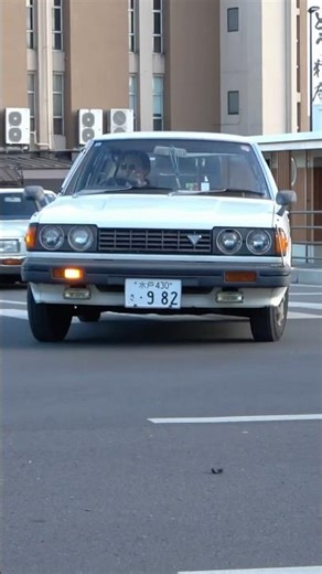 ブルーバードバン、クラウン、セドリック、プレリュード退場シーン。 #旧車 #水戸クラシックカーフェスティバル