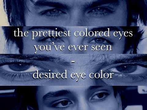 the prettiest eyes ever .✦ ݁˖ desired eye color subliminal