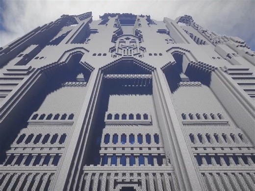 【我的世界】中洲建筑-孤山（Erebor）100％创造模式﹣﹣电影级导览