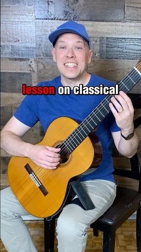 First lesson on classical guitar?