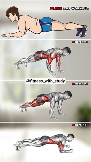 Plank Abs workout #abs #absworkout #workout