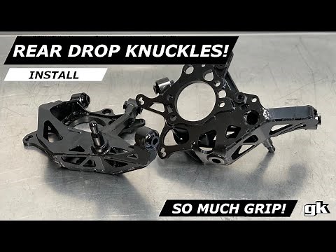 Gktech Rear Drop Knuckles - Install