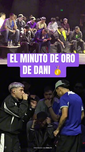 “DE LAS DOS POSTURAS” 🕺🏻🙂‍↕️ Con un promedio de 9️⃣, Dani alcanzó su punto más alto en la Superliga con este minutazo 😮‍💨🚀 #fmsworldseries #fms #freestyle