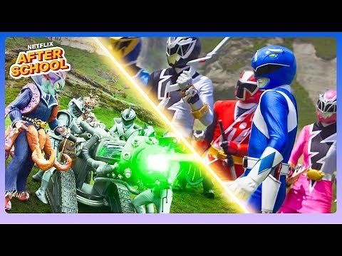 EPIC Power Rangers Cosmic Battle! ⚡ Power Rangers Cosmic Fury | Netflix Family